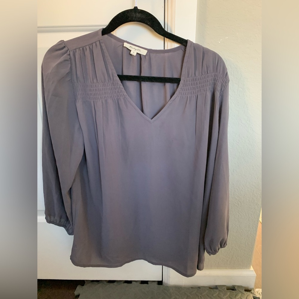 Women's Purple Blouse - Size Small